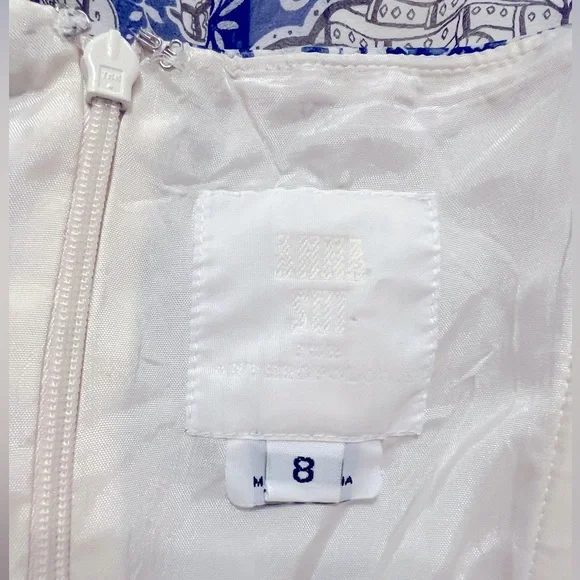 Silk Anna Sui Elephant Ruffle Dress - Picture 7 of 7